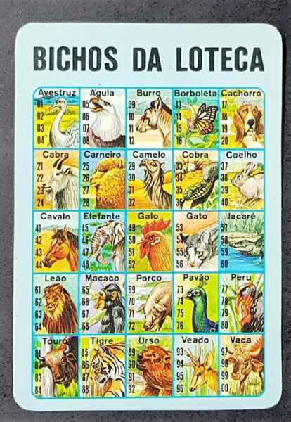 Calendrio do bicho jogo do bicho