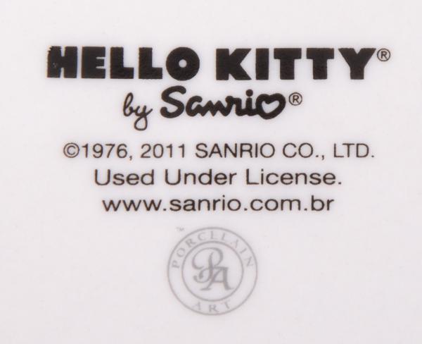 Conjunto infantil de porcelana da HELLO KITTY 1976, con