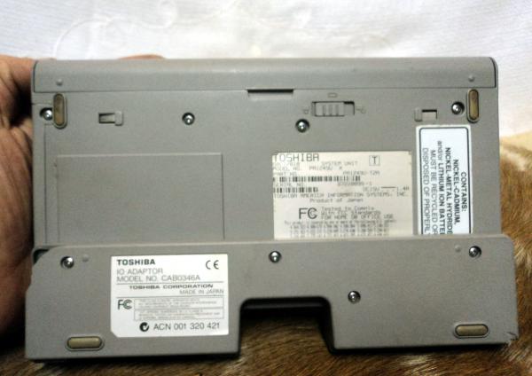 LIBRETTO TOSHIBA 50 CT, Notebook , um dos pioneiros, para restauro