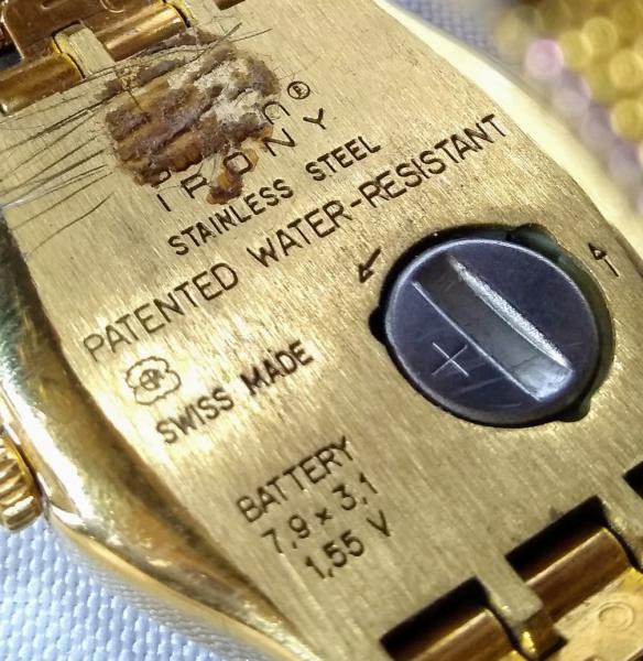 relogio swatch irony stainless steel feminino