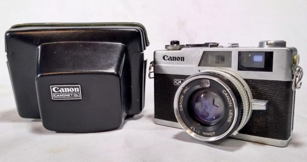COLECIONISMO - CANON (Canonet QL17) - Antiga câmera fot