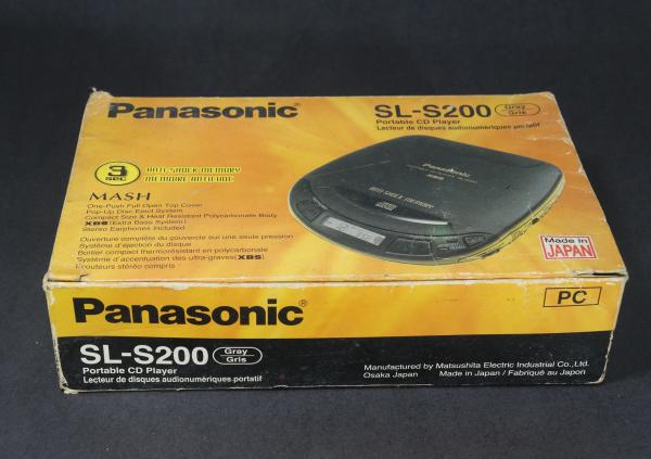 PANASONIC - CD Player portátil MASH SL-S200, anti-shock memory