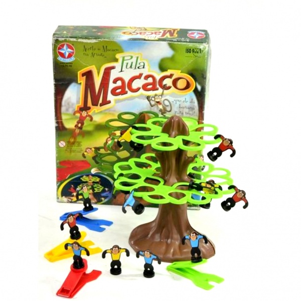 Jogo Pula Macaco Brinquedo da Estrela Kids Toys 