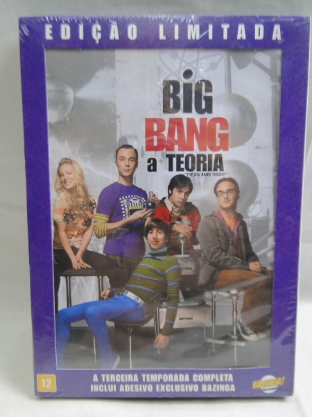BOX BIG BANG A TEORIA - TERCEIRA TEMPORADA COMPLETA - 0