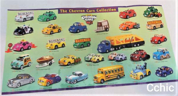 Carrinho de coleção Hank Hot Rod Chevron Cars, na caixa original