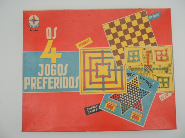 Jogo Ludo Estrela Antigo