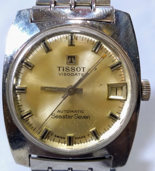 TISSOT Seastar Seven Antigo rel gio de pulso su o