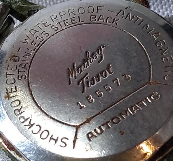 relogio mathey tissot