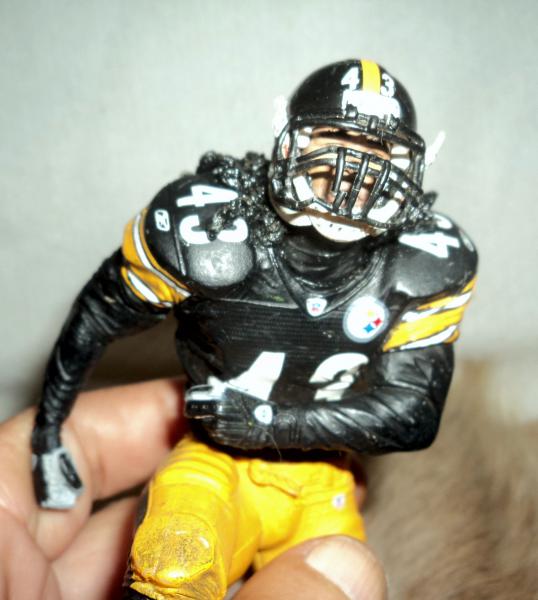 BONECO TROY POLAMALU- Pittsburgh Steelers Nfl Mcfarlane, vinil