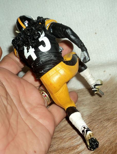 BONECO TROY POLAMALU- Pittsburgh Steelers Nfl Mcfarlane, vinil