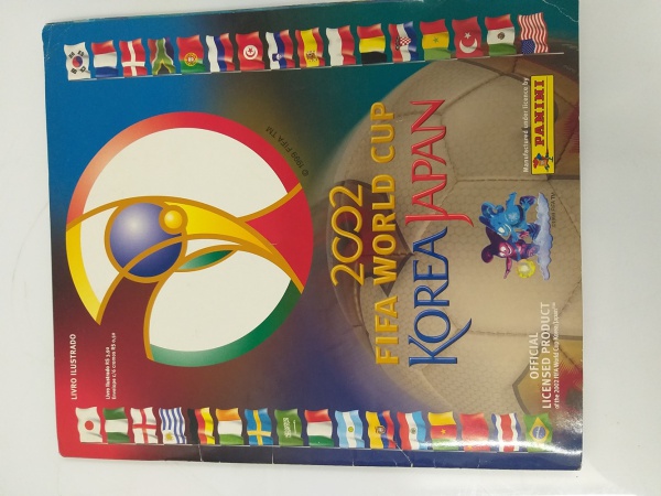 2002FIFA World Cup Korea/Japan 限定版コレクション Álbum colecionável Fifa World Cup 2002 Korea Japan, con