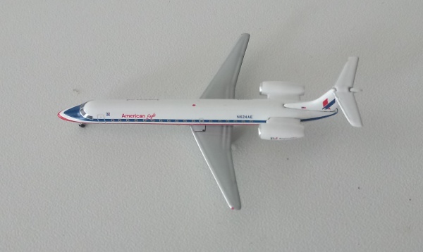 Miniatura Boeing 747 200, Baci Alitalia, Escala 1:500.