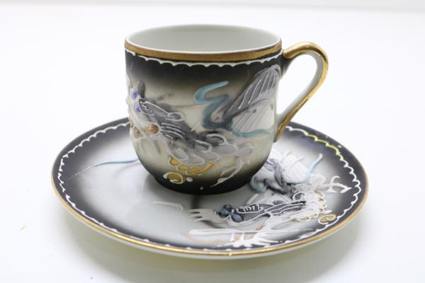 Pires Antigo Decorativo Em Porcelana Japonesa Casca De Ovo Coleção