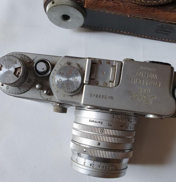 LEICA D.R.P.- ERNST LEITZ WETZLAR Antiga câmera fotogr