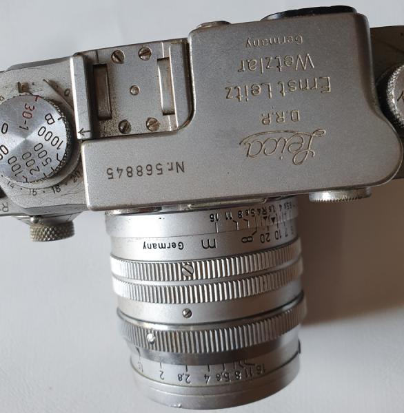 LEICA D.R.P.- ERNST LEITZ WETZLAR Antiga câmera fotogr