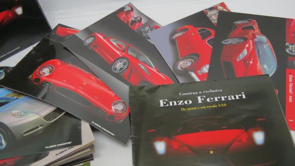 Fascículos coleção Ferrari Gran Turismo - Números 1 ao