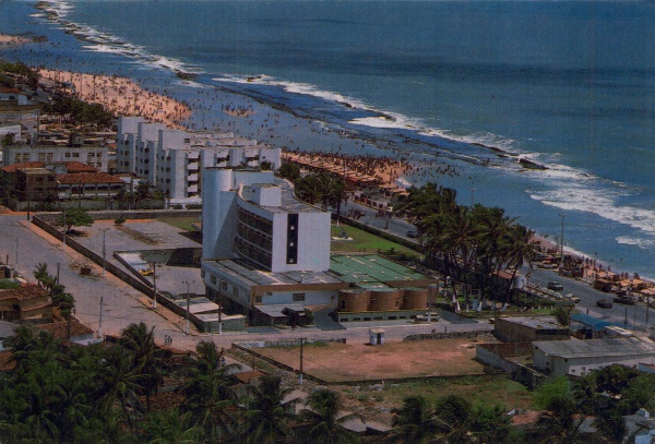 Cartão Postal Natal, RN. Praia do Meio e Natal Othon Ho