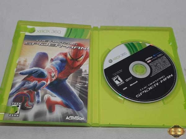 Jogo The Amazing Spider-man para Xbox 360.