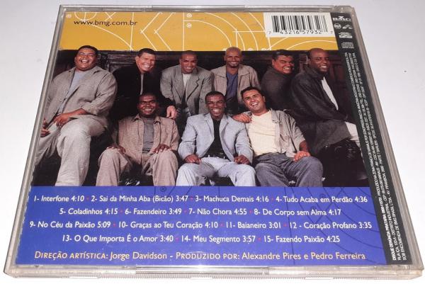 Cd Só Pra Contrariar- Só Pra Contrariar- 1999