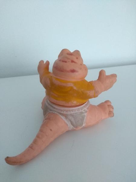 Boneco Antigo Baby Família Dinossauro - No Estado