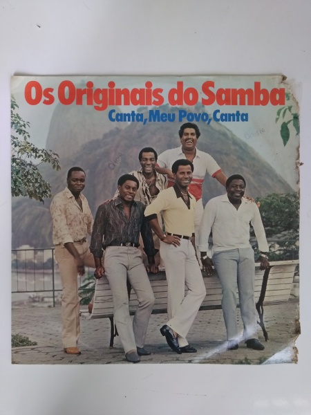 DISCO DE VINIL: LP OS ORIGINAIS DO SAMBA CANTA, ME