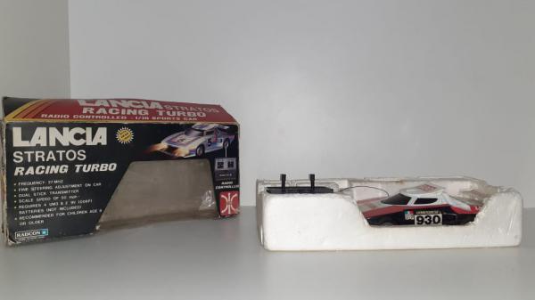 Antigo Carrinho controle remoto Lancia Stratos turbo. Funcionando