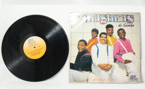 Disco de vinil Os originais do samba - Brincar de ser feliz