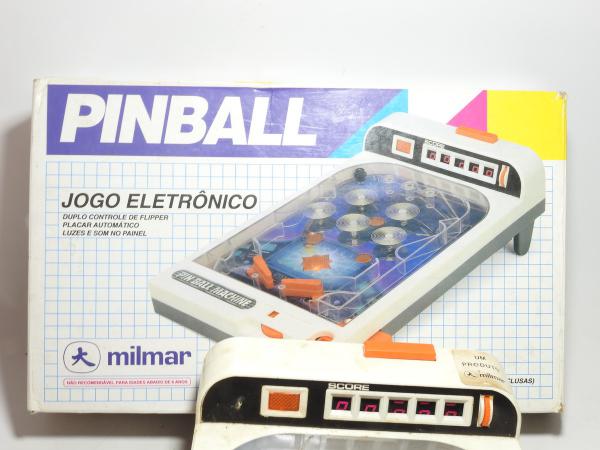 Brinquedo Pinball Antigo Funcionando nao marca placar Venda No Estado