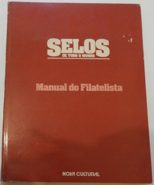 Selos De Todo O Mundo Manual Do Filatelista Álbum De Capa Dura E 7619