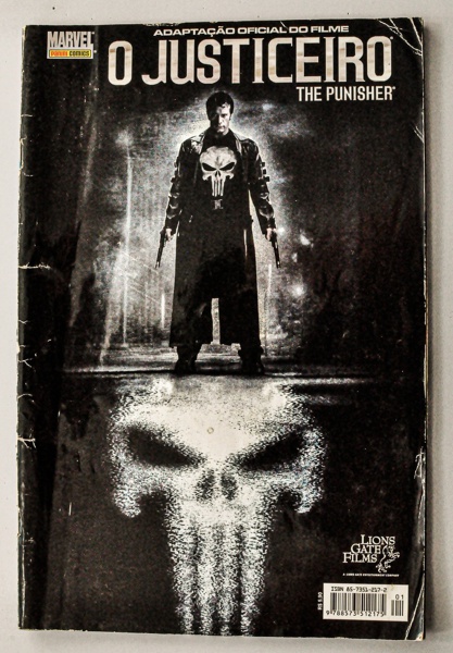 Punisher Official Movie Adaptation (2004) comic books