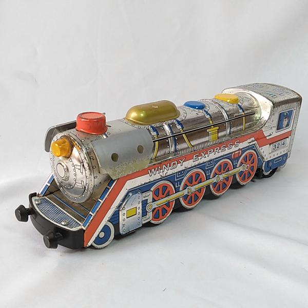 Brinquedo Antigo Japones Trem De Lata A Pilha - Império dos Antigos