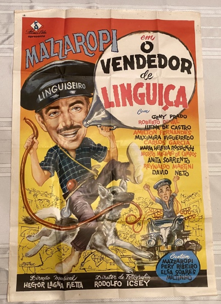 MAZZAROPI (1912-1981) - CARTAZ ORIGINAL DE - Jecão, um