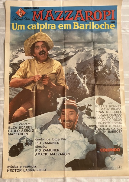 MAZZAROPI (1912-1981) - CARTAZ ORIGINAL DE - Jecão, um