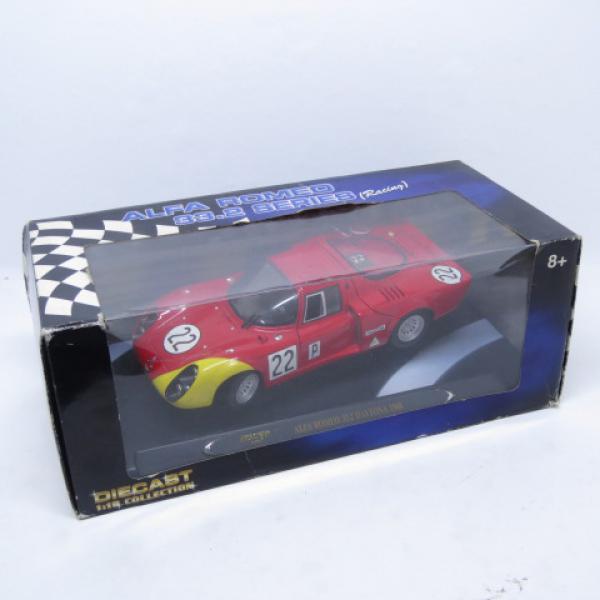 RICKO アルファロメオ　33.2 DAYTONA 1968 1/18 Miniatura Alfa Romeo 33.2 Daytona 1968 - Escala 1/18 -