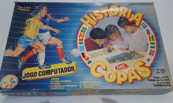 COLECIONISMO - Antigo jogo Historia das copas.