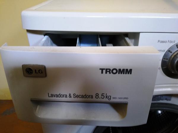 LG Lavadora e (Tromm - 8.5 Kg - WD 14