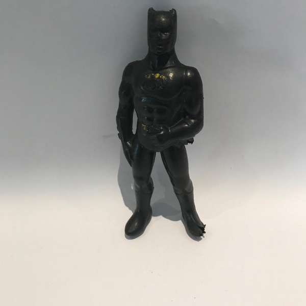 Boneco Batman plástico bolha rígido super raro mede 20