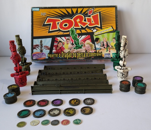 Antigo jogo - TORÚ da Hasbro, agarre o Dragão ou perca o controle