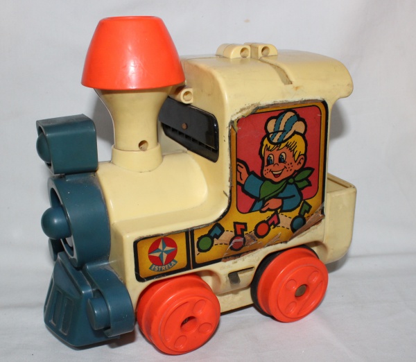 Trem De Brinquedo Antigo