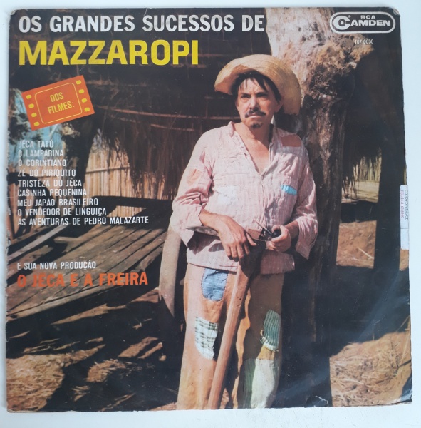 Mazzaropi – Os Grandes Sucessos De Mazzaropi (1968)