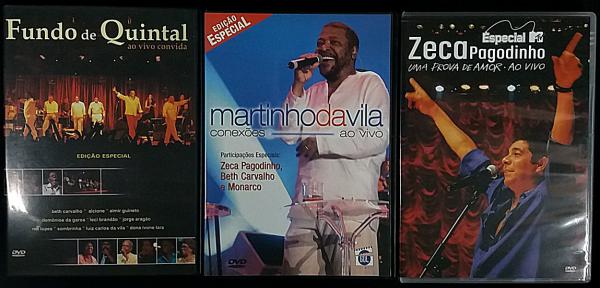 Dvd Fundo De Quintal - Ao Vivo Convida