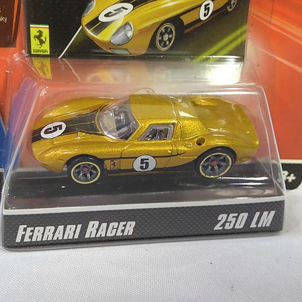 Ferrari Racer 250 LM - Carrinho miniatura diecast escala 1/64. Hot