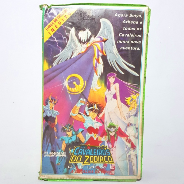 Fita Vhs Os Cavaleiros do Zodiaco Saint Seya