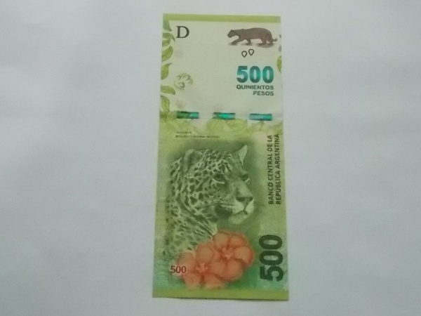 Cedulas De 500 Pesos Argentinos