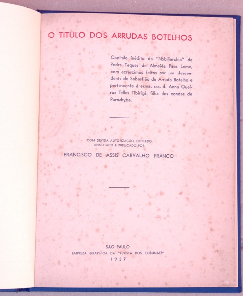 Folha de Botelhos