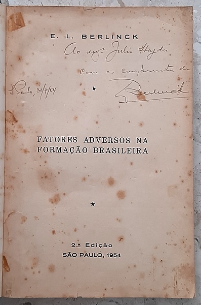 LIVRO - BELTRÃO, LUÍS - O ÍNDIO, O MITO BRASILEIRO