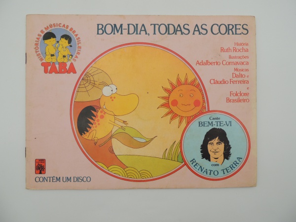 Livro infantil com disco compacto, Bom Dia Todas As Cor