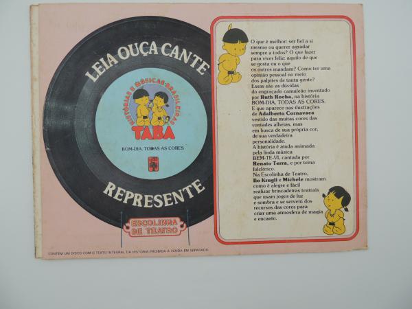 Livro infantil com disco compacto, Bom Dia Todas As Cor Livro infantil com disco compacto, Bom Dia Todas As Cor