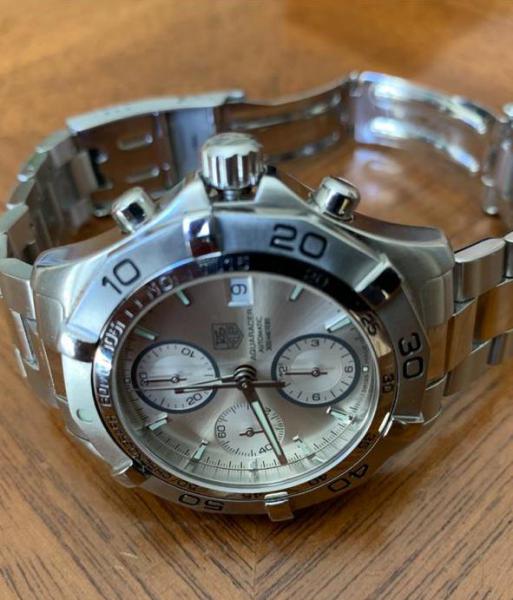 TAG HEUER AQUARACER QUARTZ CHRONOGRAPH - DIAMETER 44 MM
