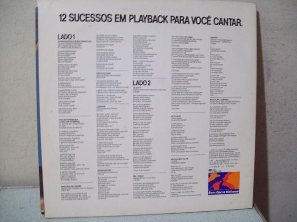 Lp Vinil - Você É O Cantor - Karaoke - Som Game